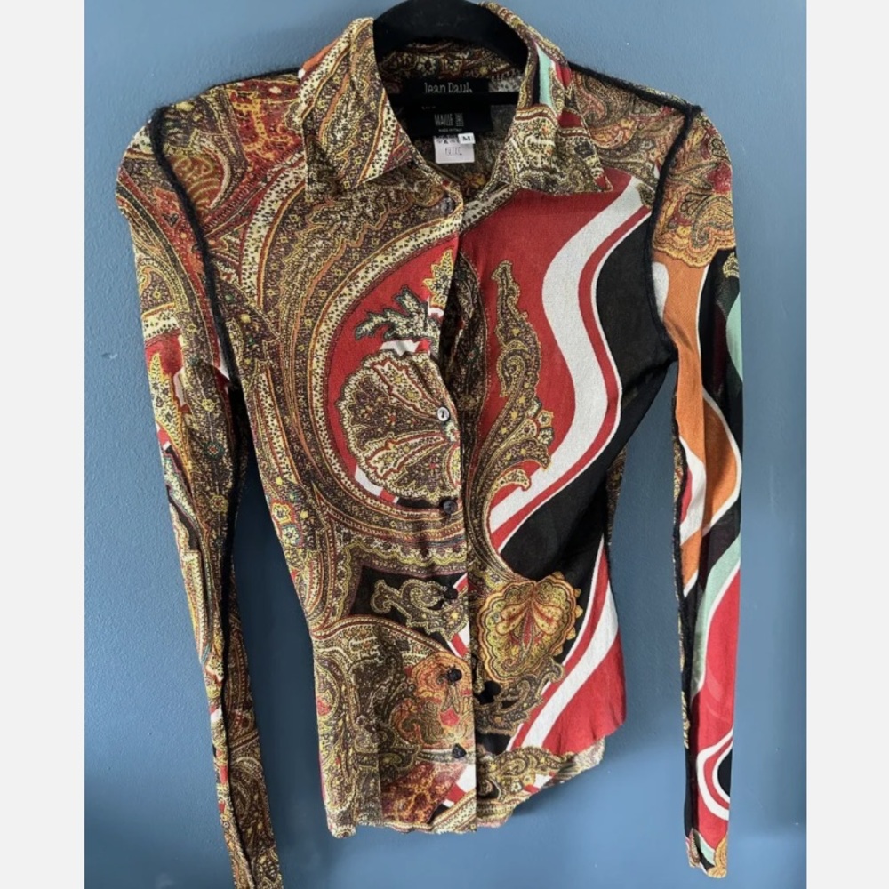 JEAN PAUL GAULTIER rare mesh top